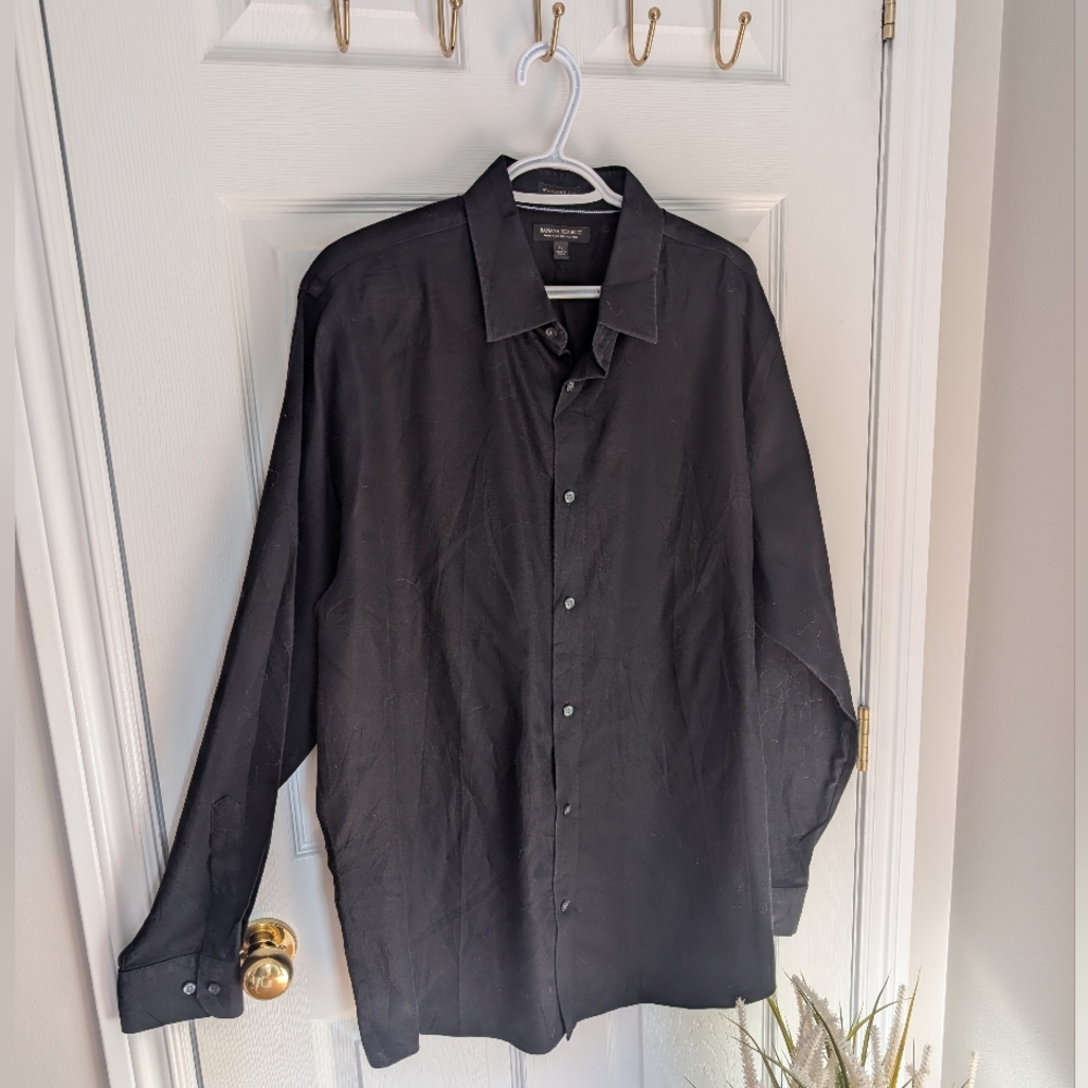 Banana Republic Black Collared Shirt